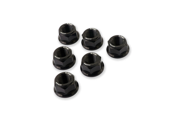 CNC RACING | Nuts sets rear sprocket flange Ducati M10x1.0