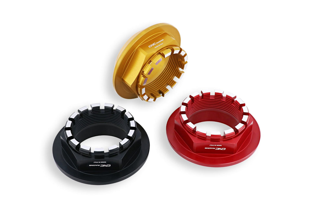 CNC RACING | Rear wheel nut RH BICOLOR
