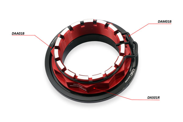 CNC RACING | Safety spring clip for rear wheel nut Ducati