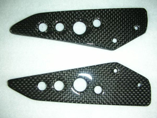 CARBONVANI Passenger Heel Guard for Ducati Hypermotard
