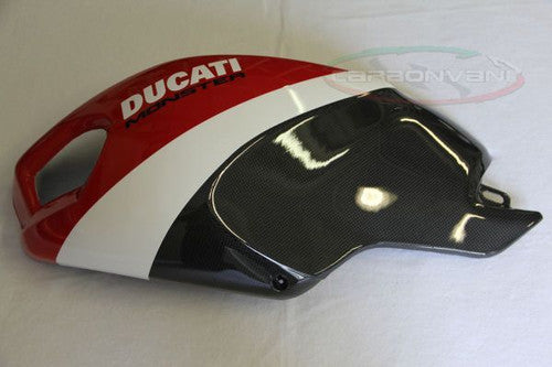 CARBONVANI Fuel Tank Cover for Ducati Monster 696 / 796 / 1100