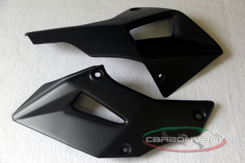 CARBONVANI Left and Right Engine Guard Kit for Ducati Multistrada 1200 (2010–2014)