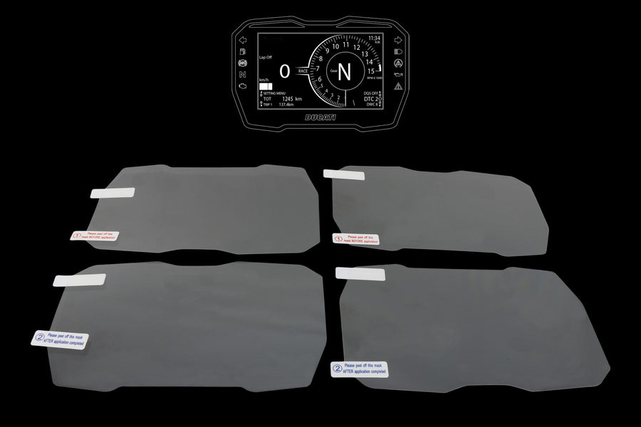 CNC RACING | Dashboard Screen Protectors Ducati Panigale V4