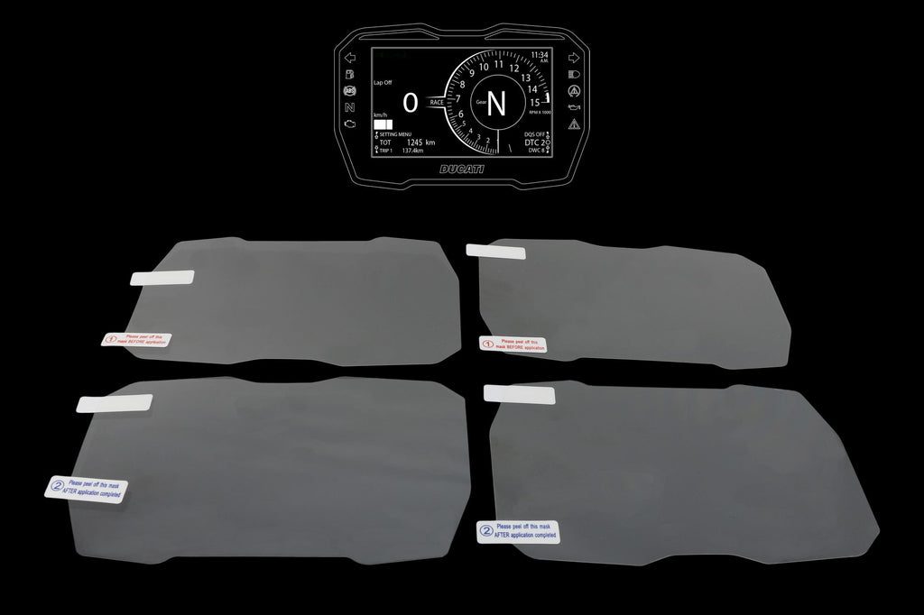 CNC RACING | Dashboard Screen Protectors Ducati Panigale V4