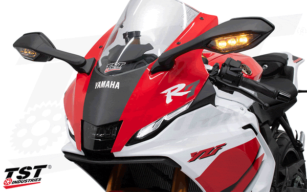 TST DRL to Turn Signal Harness Converter for Yamaha YZF-R7 2026+