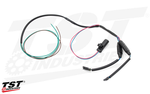 TST DRL to Turn Signal Harness Converter for Yamaha MT-07 2025+