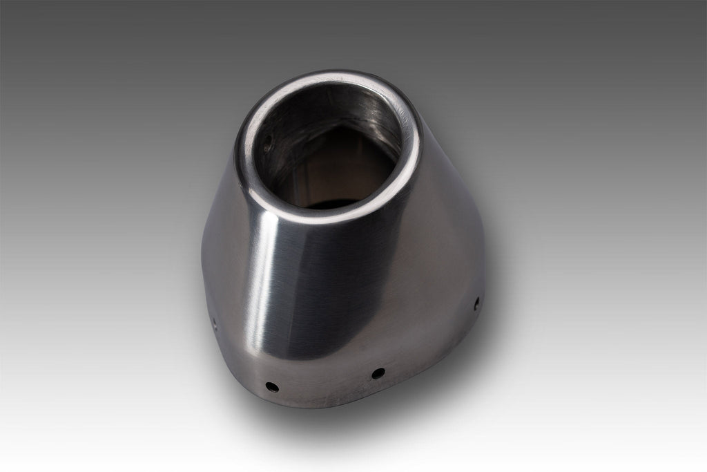 DS4 Stainless End-cap Gauged