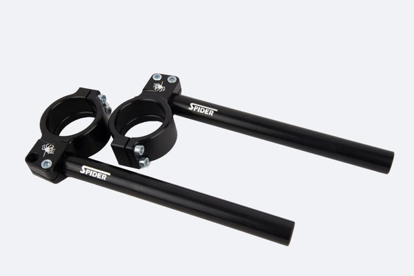 SPIDER 50.42.V2 53 mm Clip-Ons with 42 mm Offset and Steering Damper Support