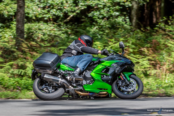 Kawasaki H2 SE SX Vandemon Titanium Exhaust System 2018-26