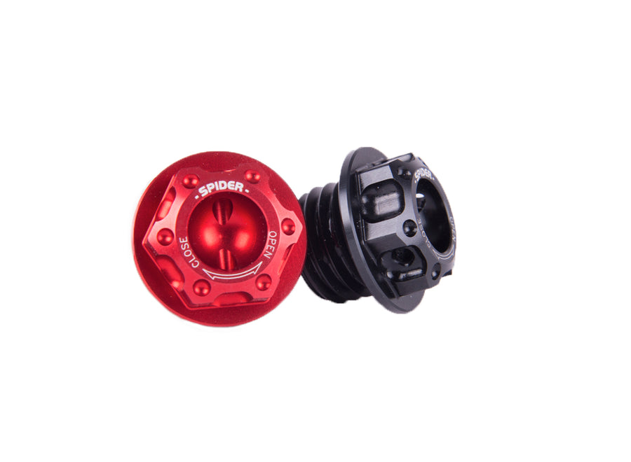 SPIDER 62.01.B M20 x 2.5 Oil Filler Cap, Black