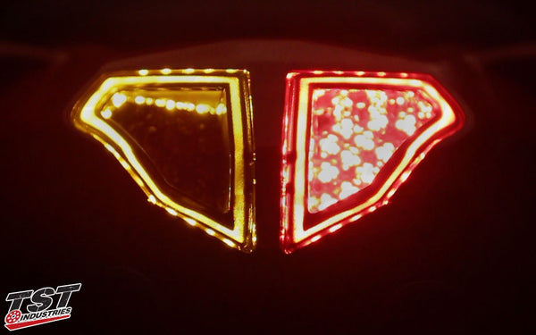 TST LED Integrated Sequential Tail Light for Ducati 848 1098 1198