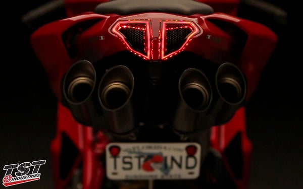 TST LED Integrated Sequential Tail Light for Ducati 848 1098 1198