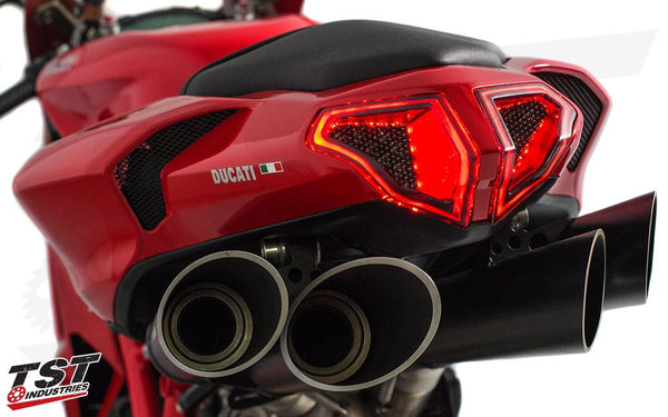 TST LED Integrated Sequential Tail Light for Ducati 848 1098 1198