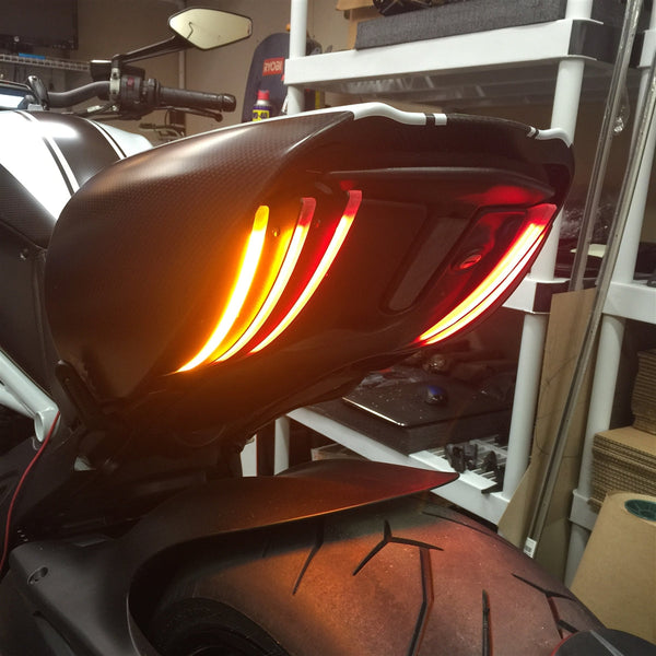 NRC Ducati Diavel Rear Turn Signals (2010 - 2019) - Image 2