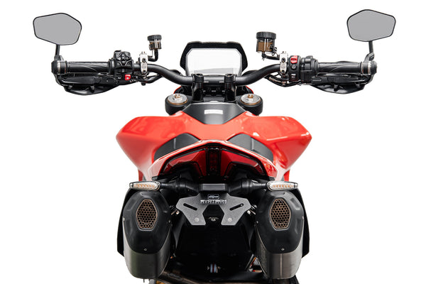 Evotech Performance Ducati Hypermotard V2 (2026+) Handguard Bar End Mirrors (Sport)