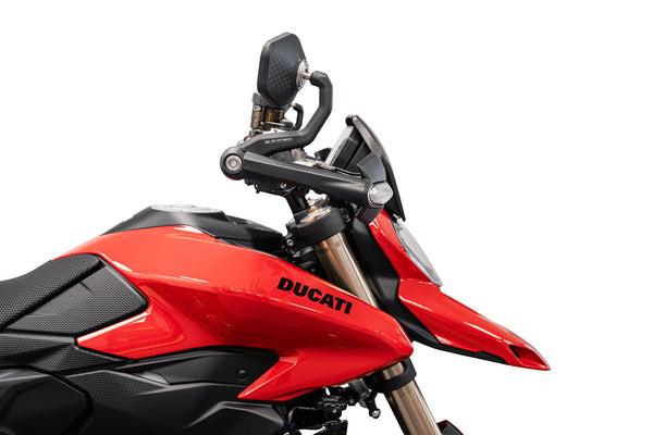 Evotech Performance Ducati Hypermotard V2 (2026+) Handguard Bar End Mirrors (Sport)