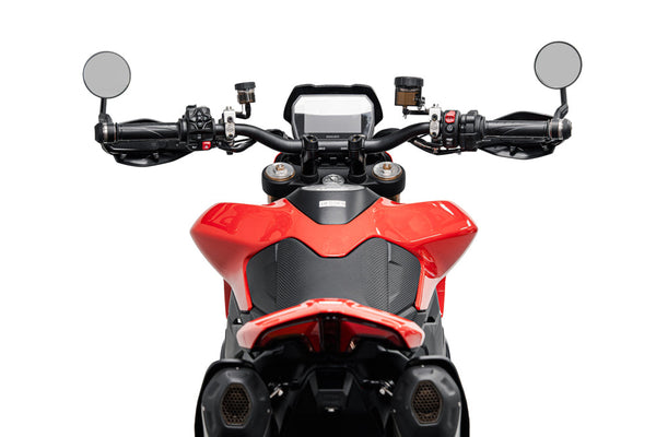 Evotech Performance Ducati Hypermotard V2 (2026+) Handguard Bar End Mirrors (Retro)
