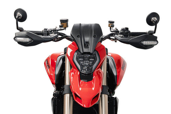 Evotech Performance Ducati Hypermotard V2 (2026+) Handguard Bar End Mirrors (Retro)