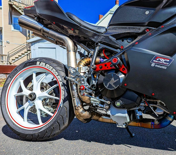 Ducati 848, 1098 Vandemon Titanium Exhaust System 2007-2013