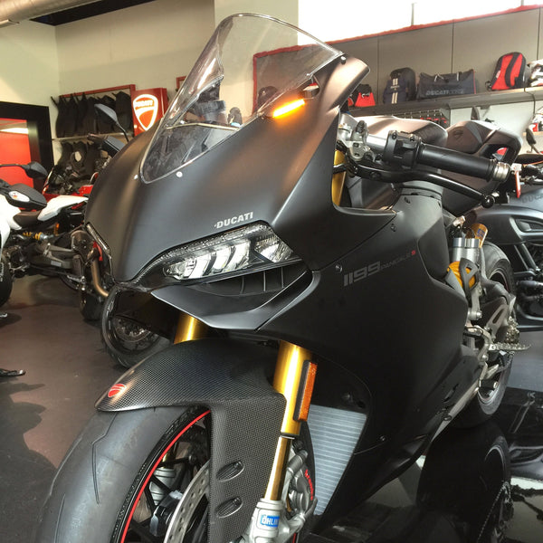 NRC Ducati 899 Panigale Mirror Block Off Turn Signals (2013 - 2015) - Image 5
