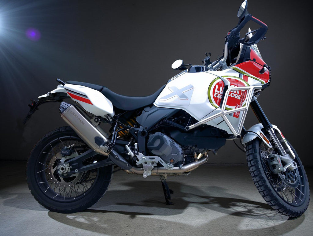 Ducati DesertX Vandemon Full Titanium Exhaust System