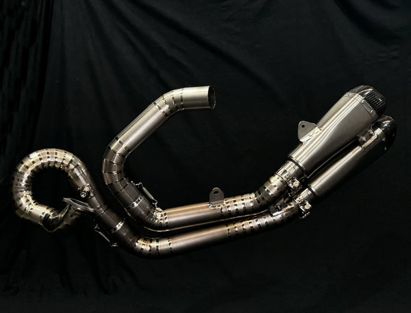 Ducati Diavel 1200 Split Pulse Titanium Exhaust System