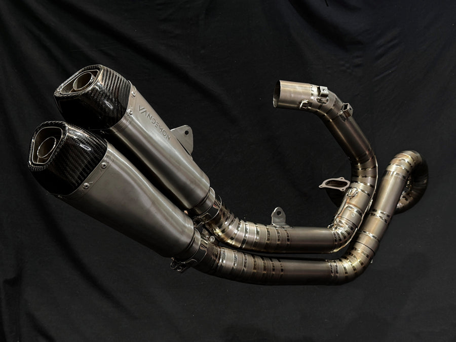 Ducati Diavel 1200 Split Pulse Titanium Exhaust System