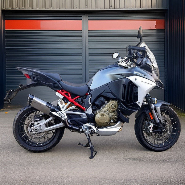 Ducati Multistrada V4 Bimodal Stealth Titanium Slip-On Muffler 2021-2024