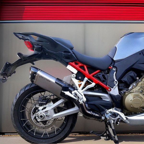 Ducati Multistrada V4 Bimodal Stealth Titanium Slip-On Muffler 2021-2024