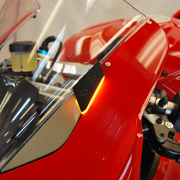 NRC Ducati Panigale V2 Mirror Block Off Turn Signals (2020 - 2024) - Image 2
