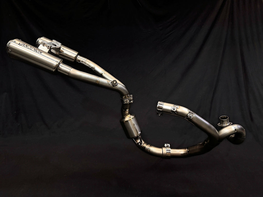 Ducati Scrambler 1100 Pro Vandemon Titanium Exhaust System