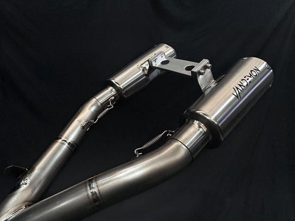 Ducati Scrambler 1100 Pro Vandemon Titanium Exhaust System