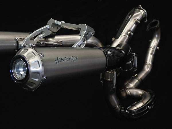 Ducati Supersport 939 Vandemon High Mount Titanium Exhaust System 2017-20