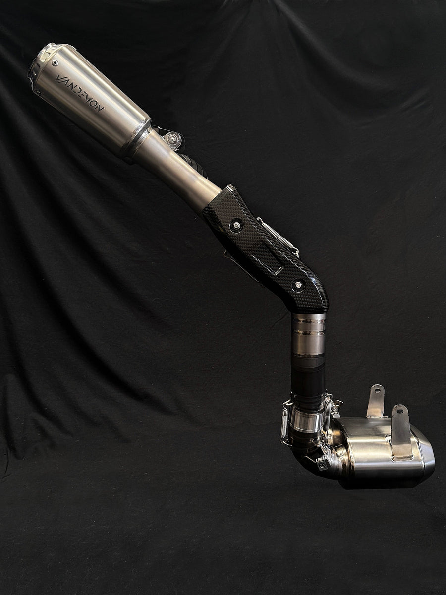 Ducati Panigale/ Streetfighter V2 High Mount Titanium Slip-On Exhaust 2020-2024