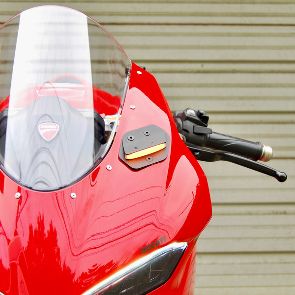 NRC Ducati Panigale V2 Mirror Block Off Turn Signals (2025-Present) - Image 5