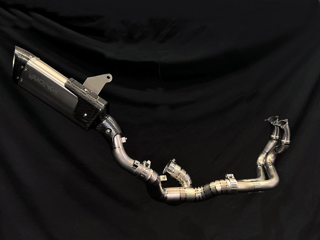 Ducati Multistrada V4/V4s Titanium Vandemon Full 3/4 Exhaust System 2021-2024