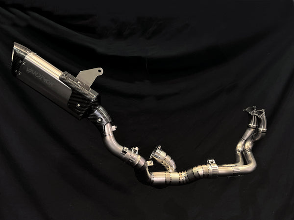 Ducati Multistrada V4/V4s Titanium Vandemon Full 3/4 Exhaust System 2021-2024