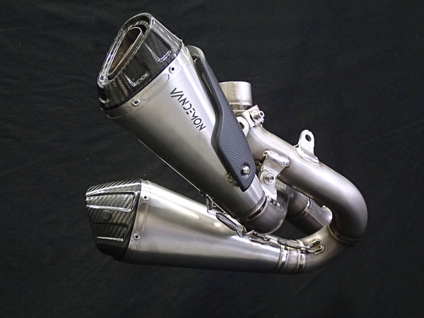 Ducati Panigale & Streetfighter V4/ V4S Vandemon All Titanium Slip-On 2018-24