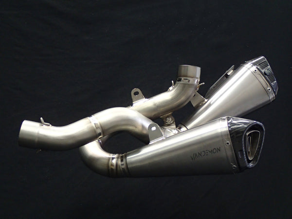 Ducati Panigale & Streetfighter V4/ V4S Vandemon All Titanium Slip-On 2018-24