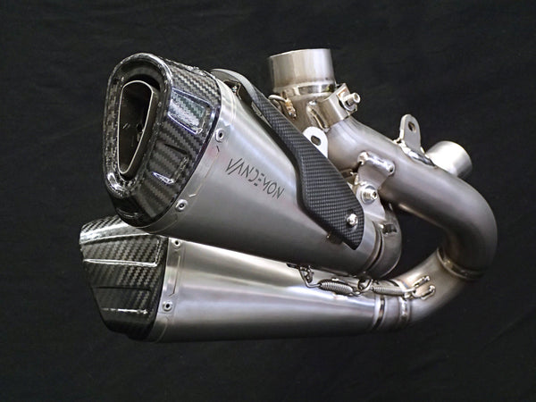 Ducati Panigale & Streetfighter V4/ V4S Vandemon All Titanium Slip-On 2018-24