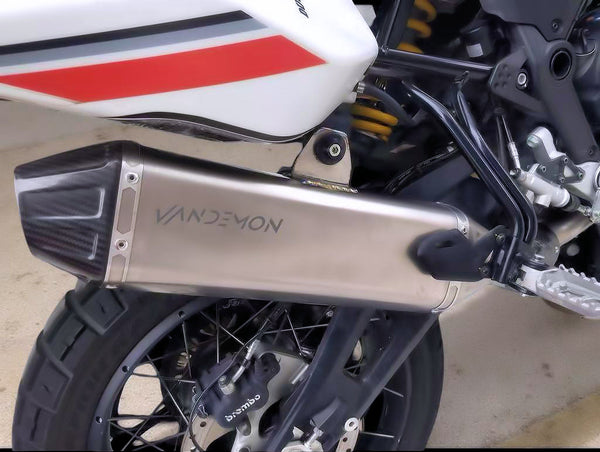 Ducati DesertX Vandemon Full Titanium Exhaust System