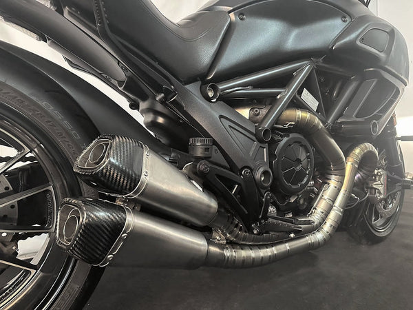 Ducati Diavel 1200 Split Pulse Titanium Exhaust System