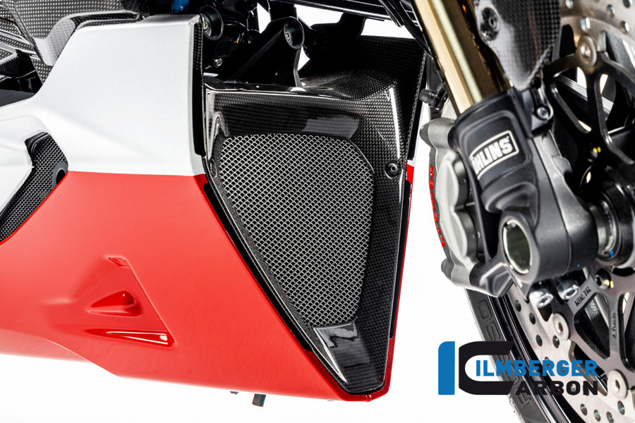 Ilmberger Carbon | Middle part of the bellypan gloss Diavel 1260 — Ducati Diavel from 2019