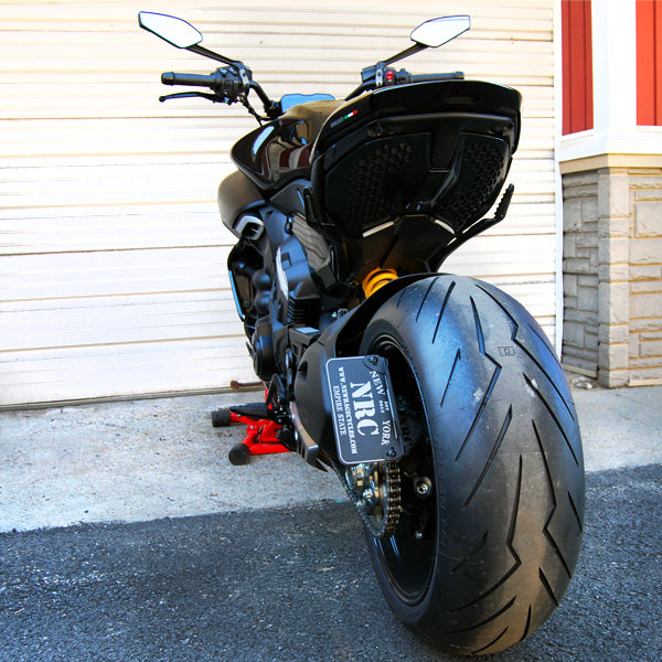 NRC Ducati Diavel V4 Side Mount License Plate (2 Position) (2023 - Present) - Image 1