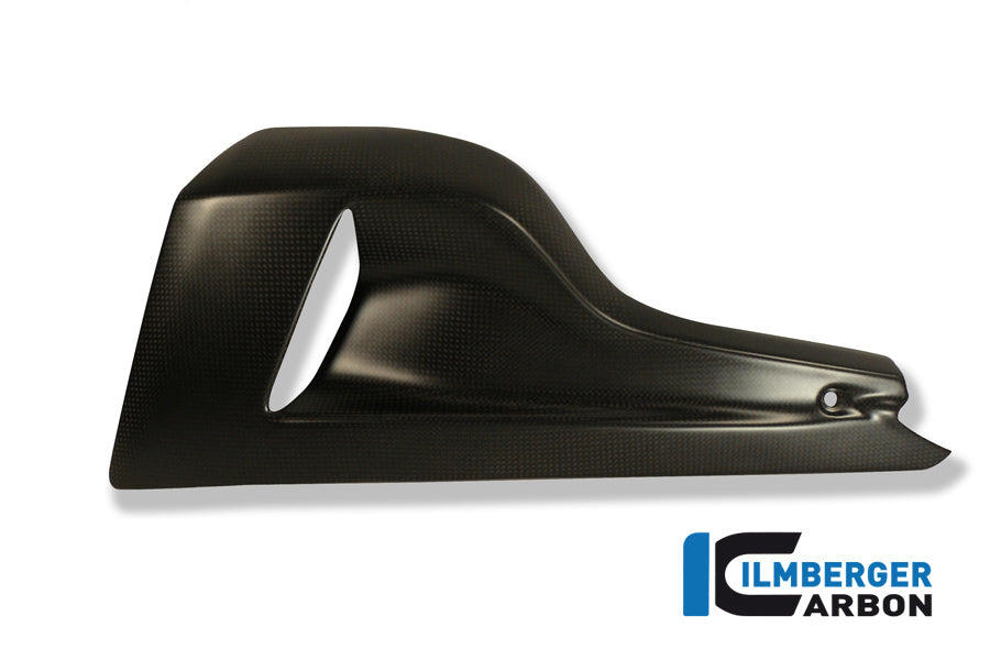 Ilmberger Carbon | Motor spoiler/oil cooler fairing left side carbon — Ducati Diavel 2011-2013