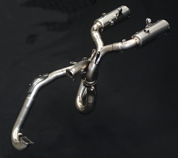 Ducati Hypermotard 950 & 950SP Full Titanium Exhaust System 2019-2025