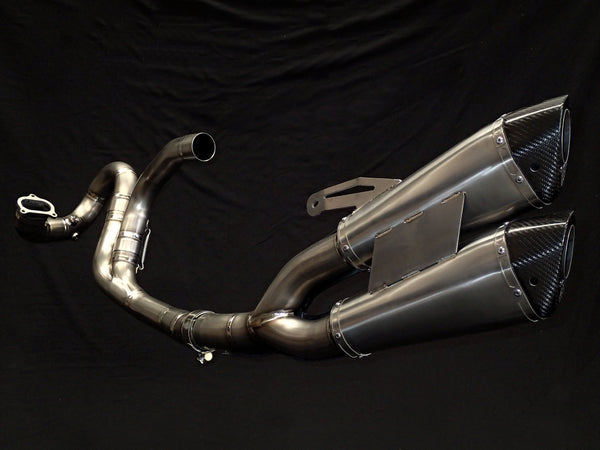 Ducati Monster 821 & 1200-1200S Full Titanium Exhaust System 2014-20