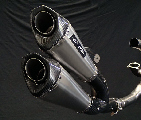 Ducati Monster 821 & 1200-1200S Full Titanium Exhaust System 2014-20