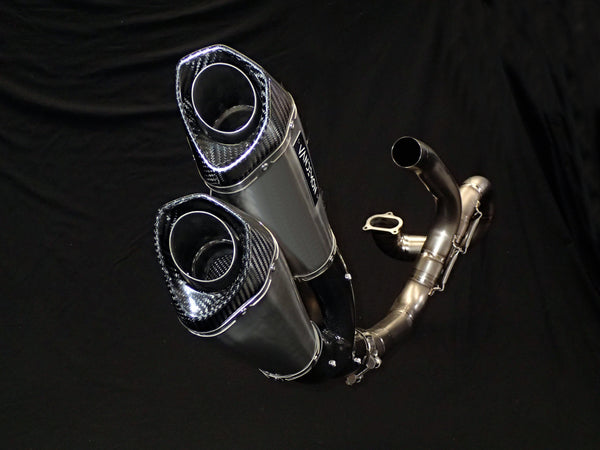 Ducati Monster 821 & 1200-1200S Full Titanium Exhaust System 2014-20