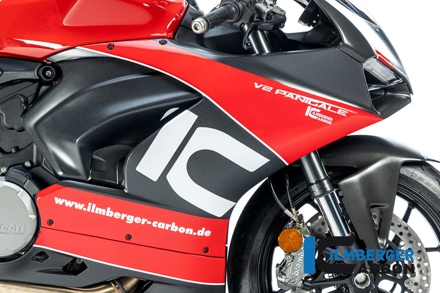 Ilmberger Carbon | Fairing Side Panel right Side matt Panigale V2 — Ducati Panigale V2